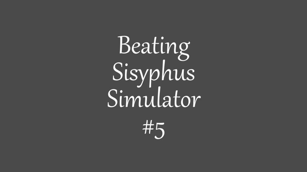 so... i beat sisyphus simulator in roblox #5