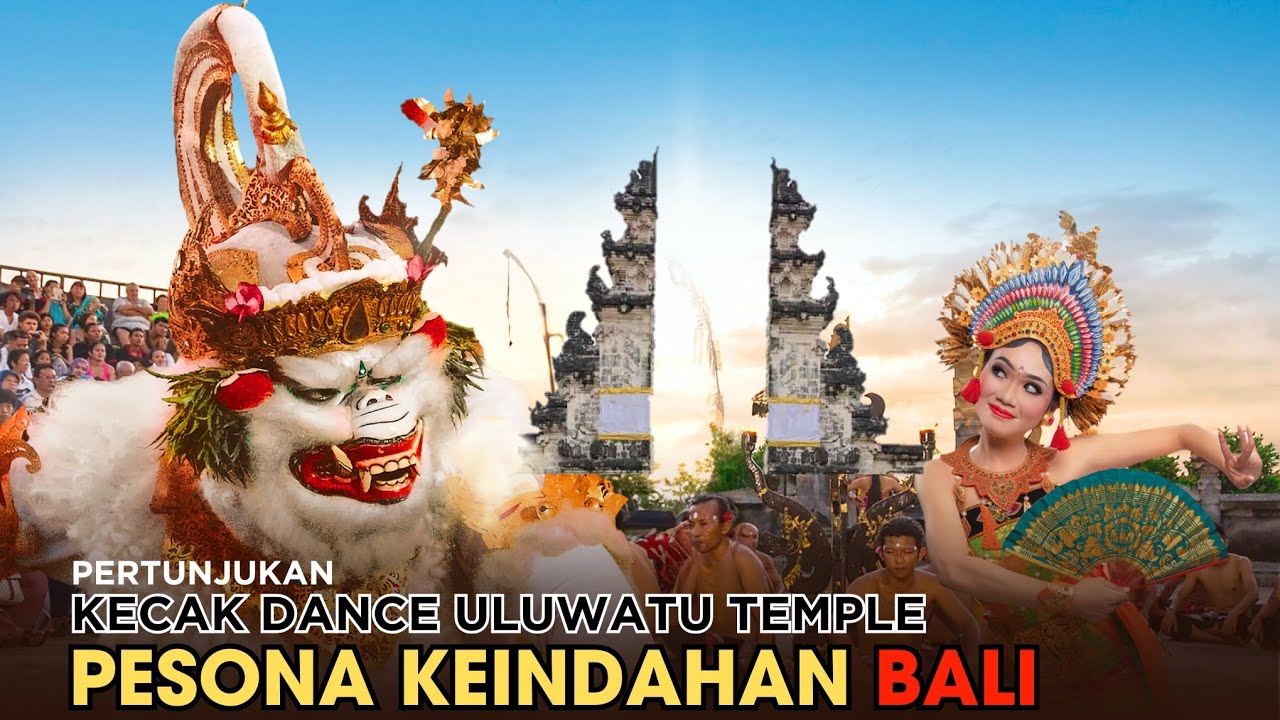 KECAK DANCE ULUWATU TEMPLE - Pesona Tari Kecak dan Api Uluwatu Bali #kecak