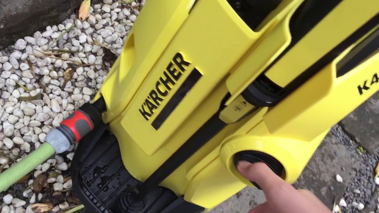 Utilisation du karcher k4 partie 1