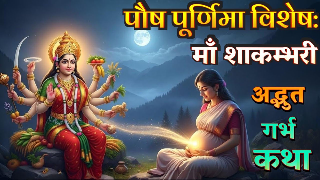 पौष पूर्णिमा विशेष: माँ शाकम्भरी | गर्भ-संस्कार की सबसे शांत कथा | Garbh sanskar | Garbh Geeta