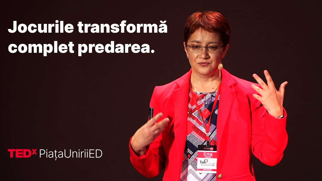 Joc și joacă în sala de clasă | Ema Patrichi | TEDxPiataUniriiED