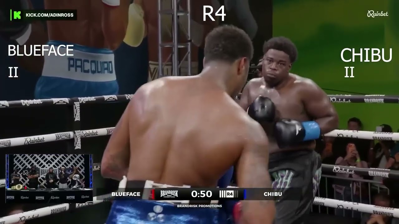 PROOF Blueface won against Chibu (edited Version)  (Adin Ross Event)