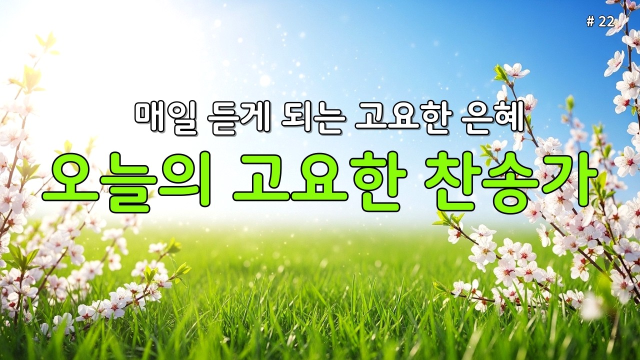 【 은빛찬송 | 깊은 위로 】매일 듣는 평안한 찬송가 모음 🕊️ 마음의 쉼을 주는 고요한 묵상·기도 찬양 21 #찬송가 #은혜찬송 #조용한찬송가 #찬송연속듣기 #새벽기도 #보혈찬양