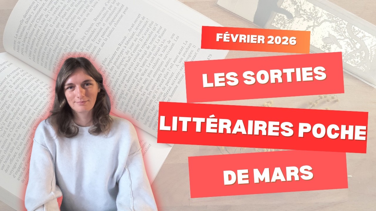 Sorties littéraires poche de mars