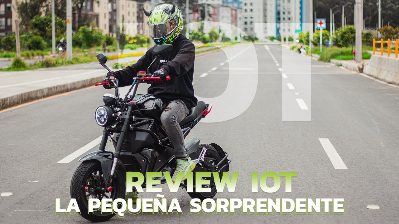 LA PEQUEÑA SORPRENDETE 💥 | LA MOTO ELÉCTRICA MÁS PEQUEÑA DE 3000W 😱 | REVIEW IOT 🔌