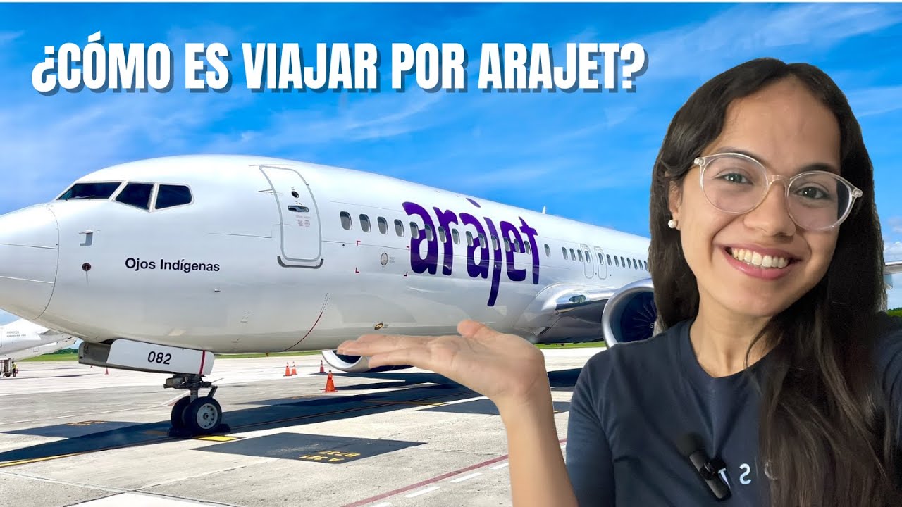 Mi experiencia viajando por ARAJET ✈️ 🇩🇴