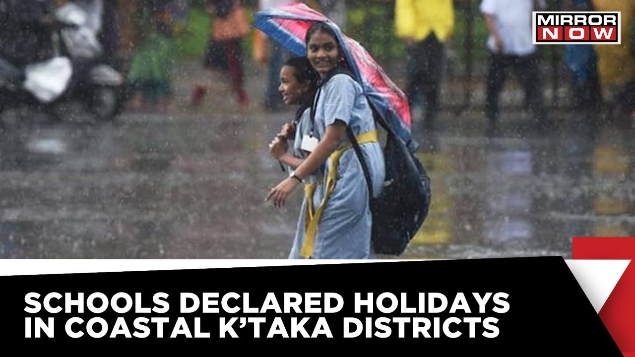 Heavy Rain In Coastal Karnataka Districts | Schools Declared Holiday | Latest Update | Breaking News