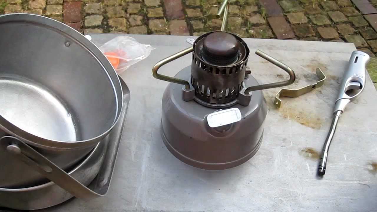 Benzin-Gaskocher Benzinkocher Hummel Schmel 4