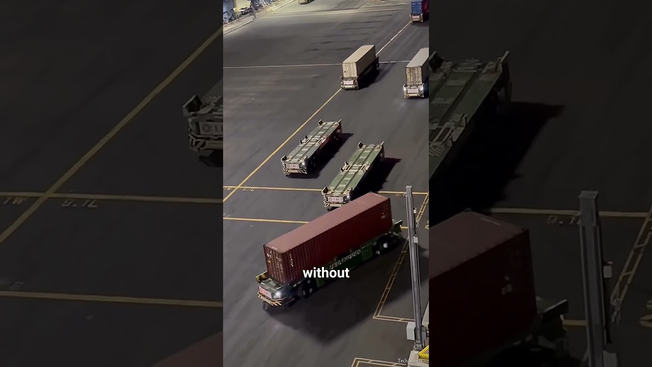 Автоматизированные беспилотные грузовые автомобили совершают революцию в логистической отрасли #s...