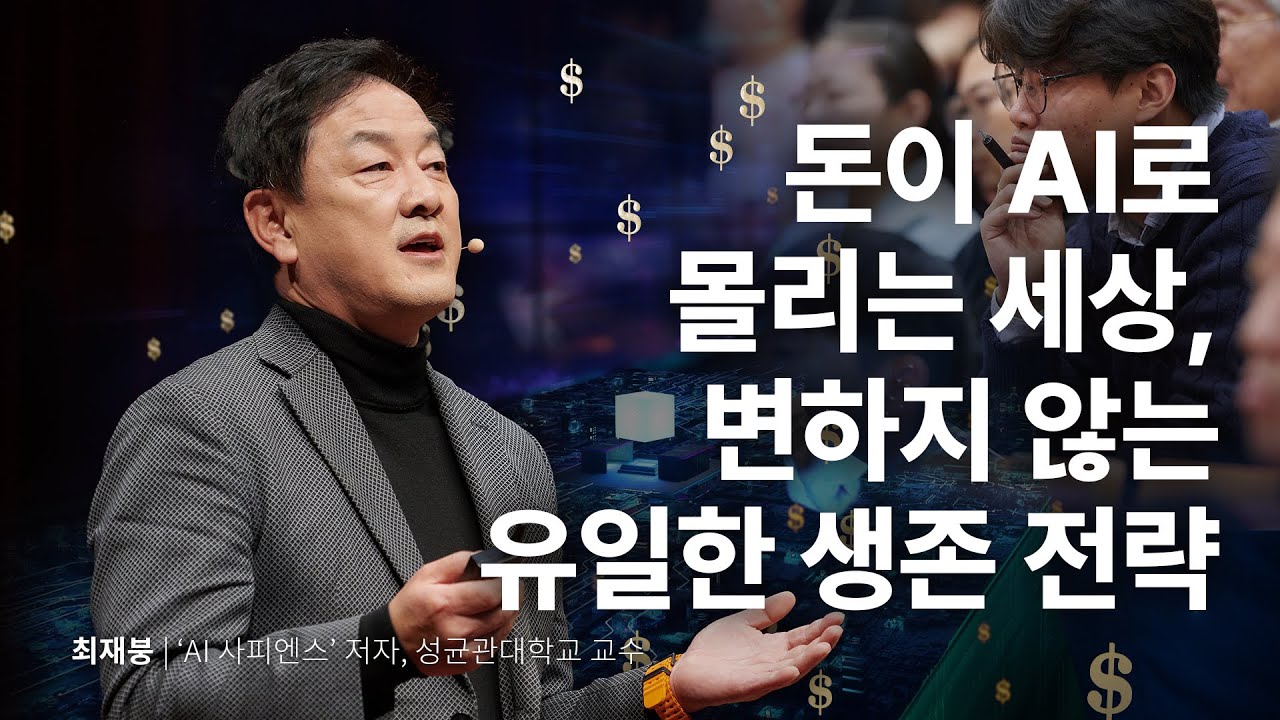 AI 사피엔스 시대 생존 전략 | 최재붕 'AI 사피엔스' 저자, 성균관대학교 교수 | AI 인공지능 엔비디아 | 세바시 1916회