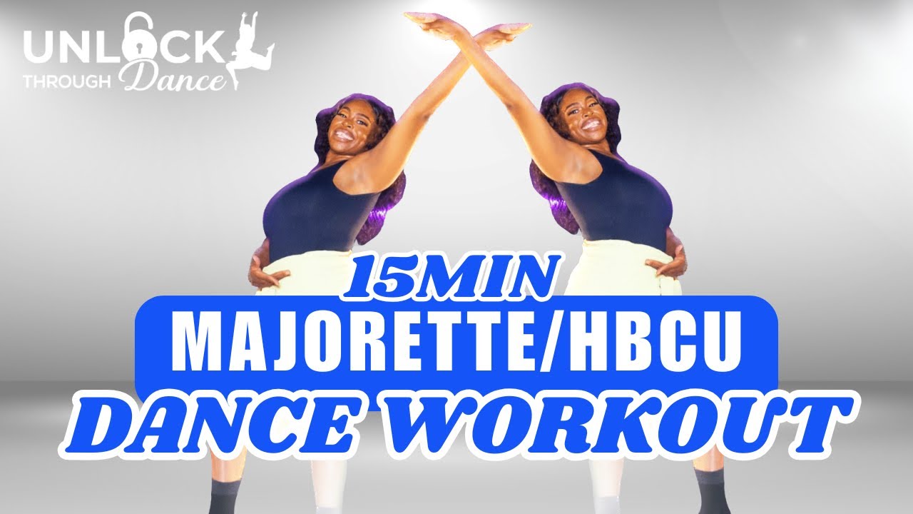 25 DAYS OF DANCE DAY 10 - 15 MINUTE MAJORETTE/HBCU DANCE WORKOUT FOR BEGINNERS 