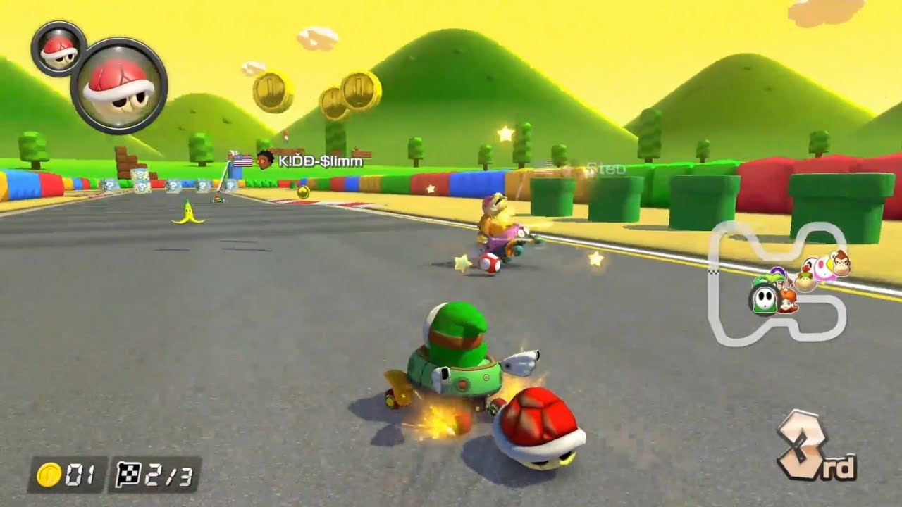 The Most Unluckiest Mario Kart Player