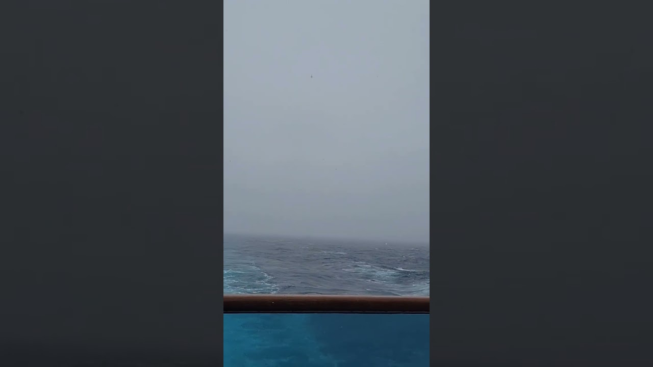 I got to see snow on my balcony! Carnival Luminosa Transpacific Cruise April 2024