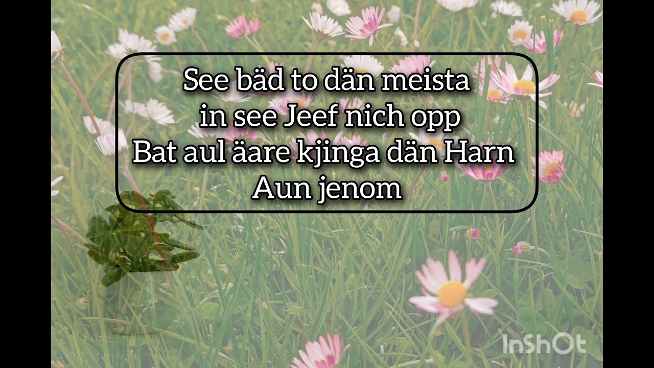 Dank schoen mame fa bäden fa mie 