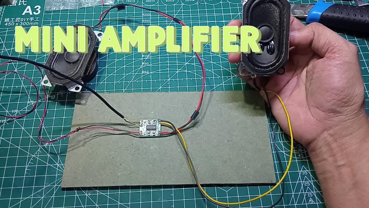 Kecil-Kecil Cabai Rawit, Power Amplifier PAM8403 3 Watt Stereo Input 5V DC