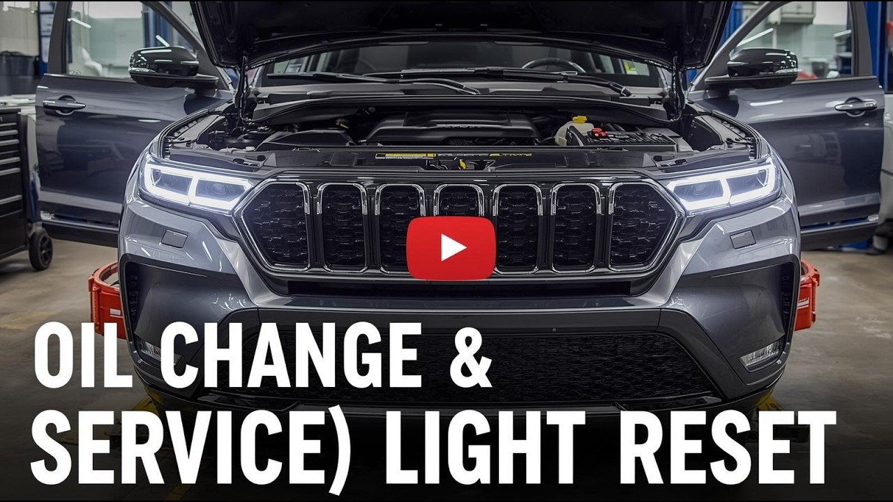 Jeep Wagoneer 3.0L Twin-Turbo Oil Change + Reset Light | DIY