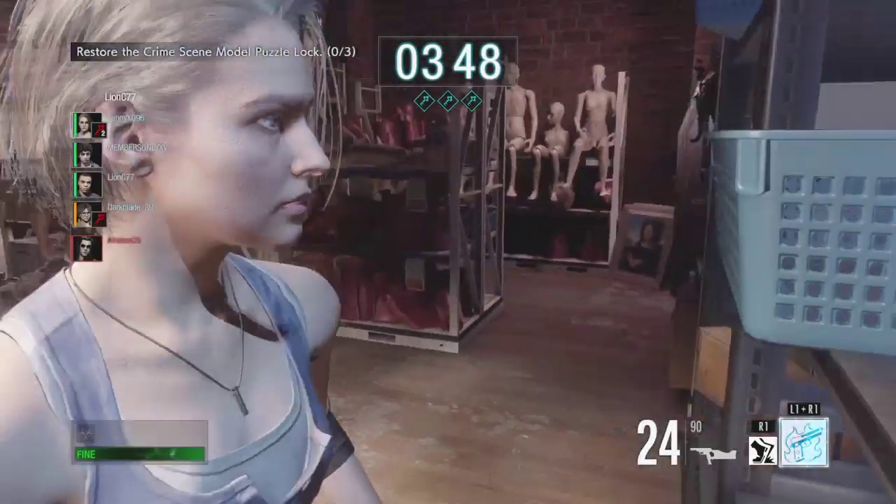 RE RESISTANCE: jill valentine vs daniel! resident evil gameplay #161
