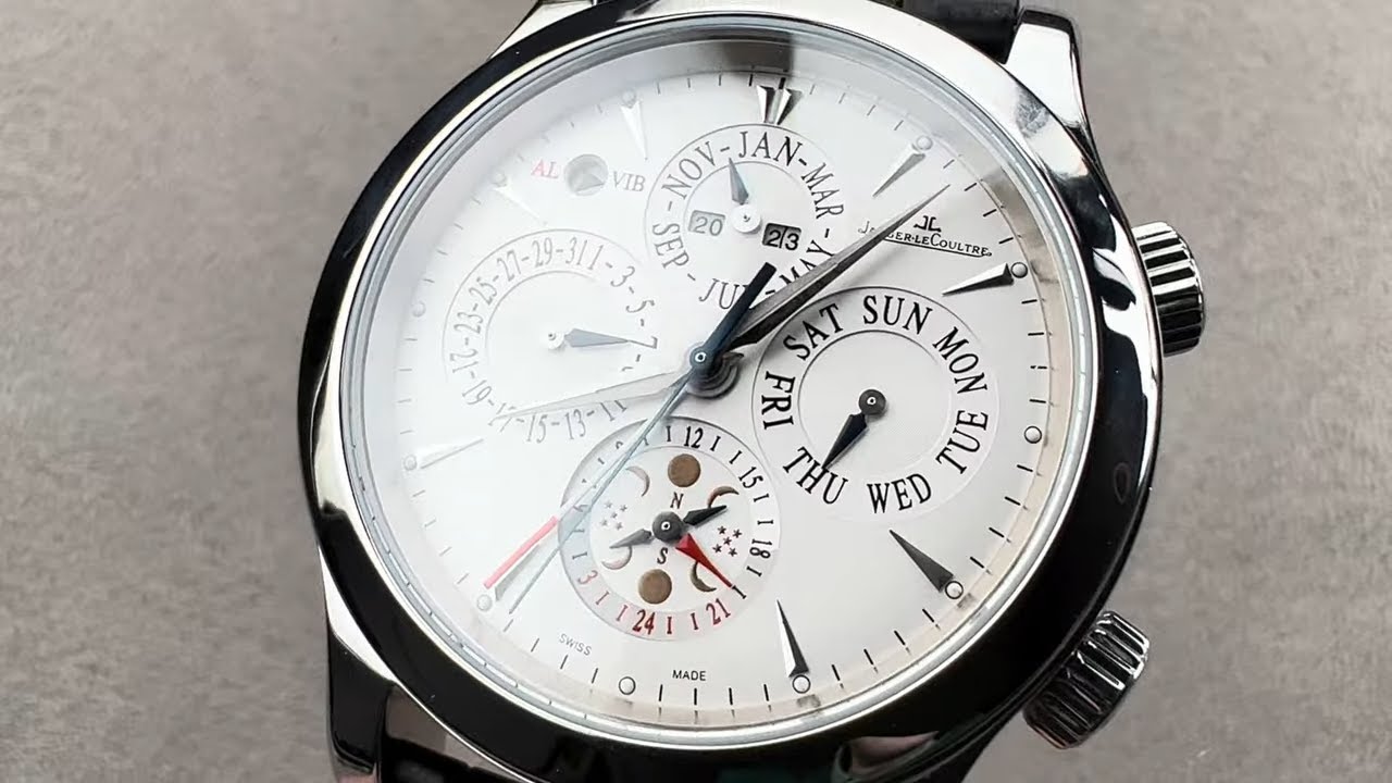 Обзор часов Jaeger-LeCoultre Master Grande Reveil Perpetual Calendar Q163842A JLC Jaeger-LeCoultre