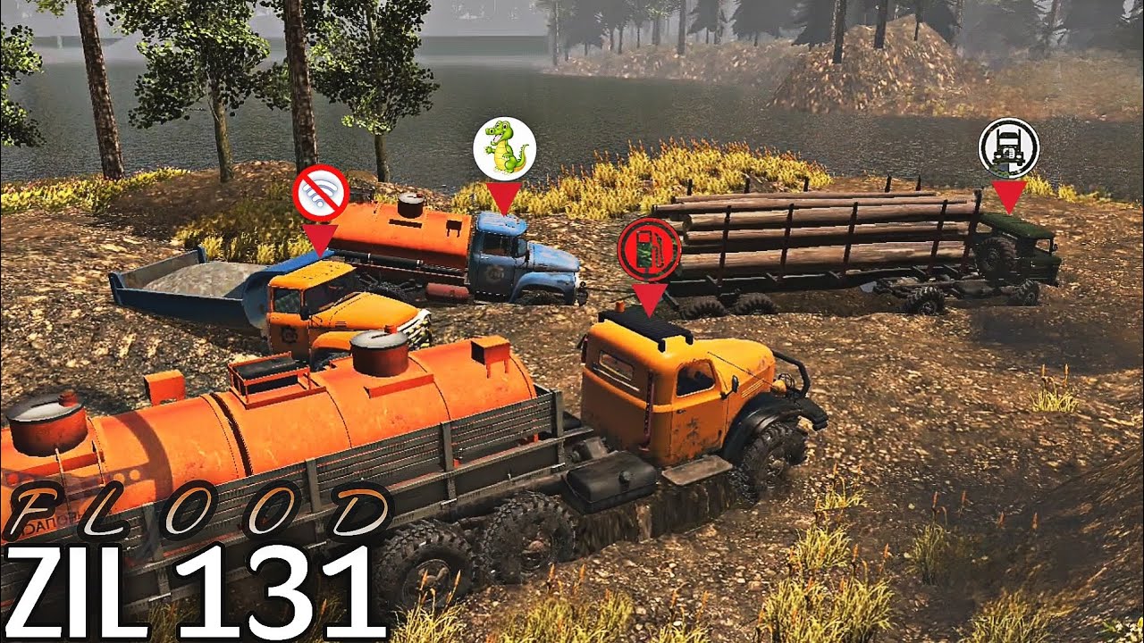 Zil 157 Hampir Gagal Ke Ujung Flood🥵 - RTHD Gameplay