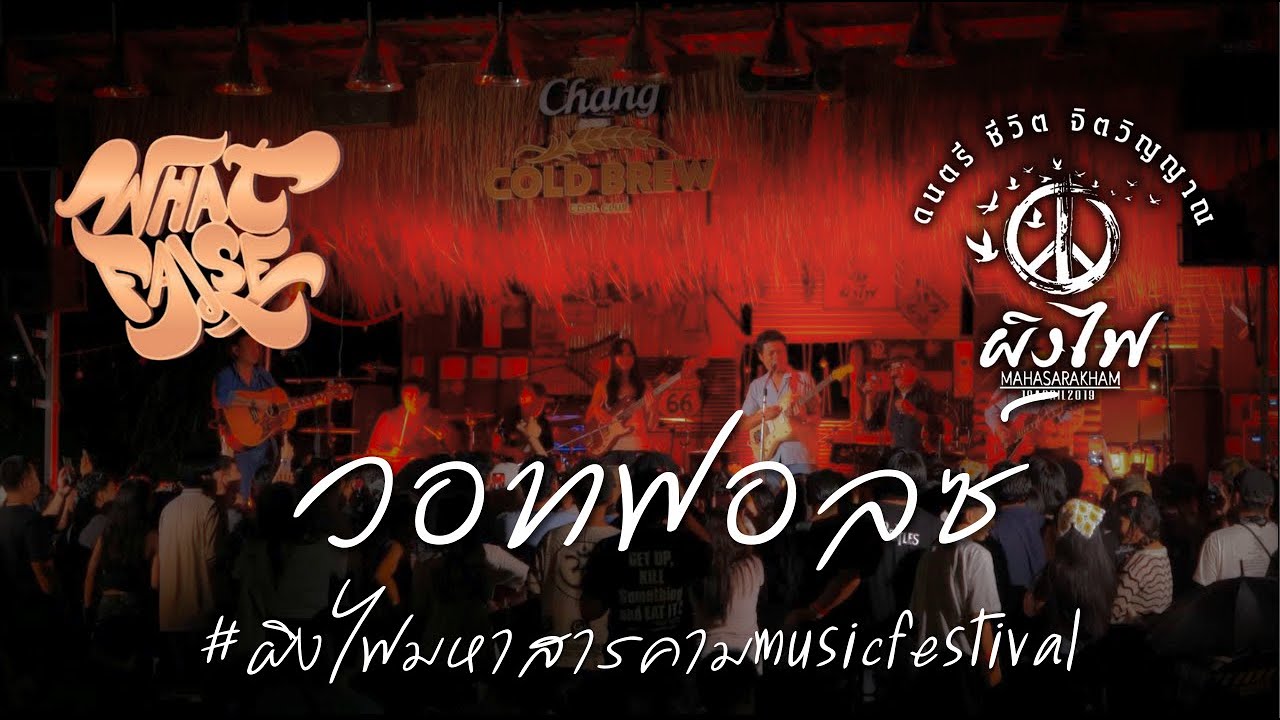 WHATFALSE - live in ผิงไฟมหาสารคามMusicFestival #วอทฟอลซ์ #whatfase #ผิงไฟมหาสารคาม #ผิงไฟ