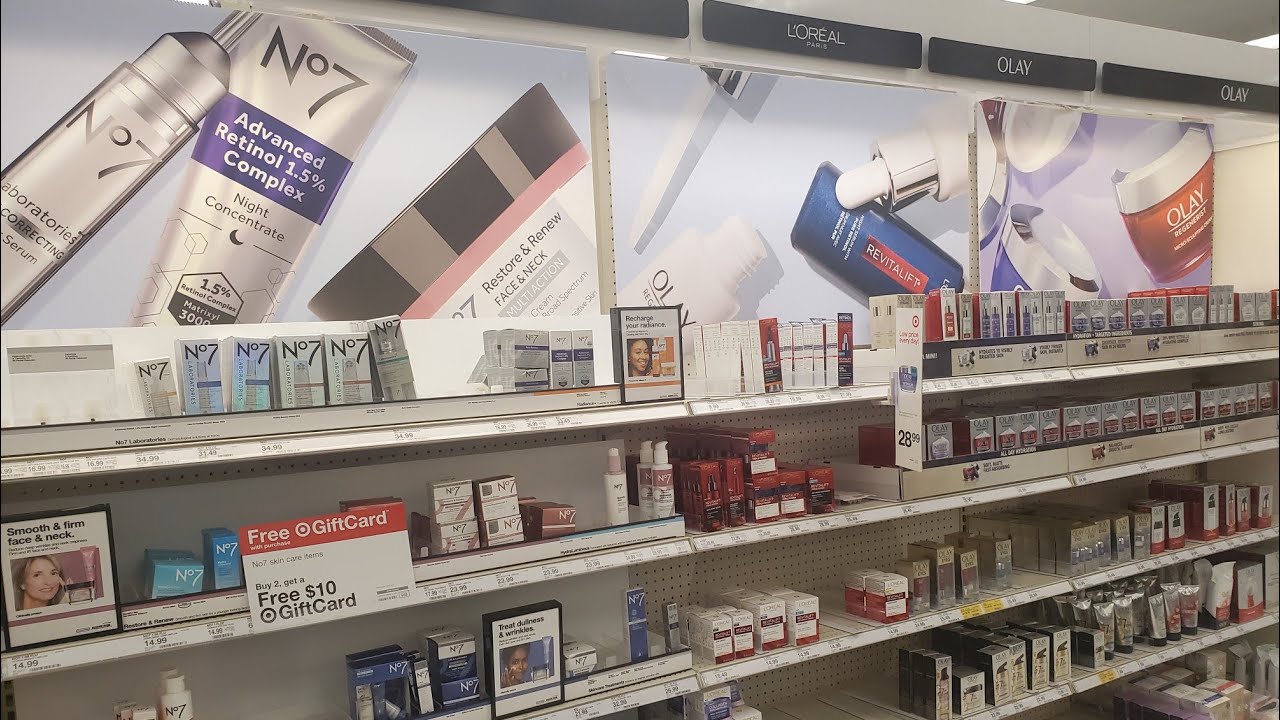 كريمات و سيرومات البشرة  لأشهر الماركات من أمريكا مع الاثمنة Skincare products at Target 🇺🇸