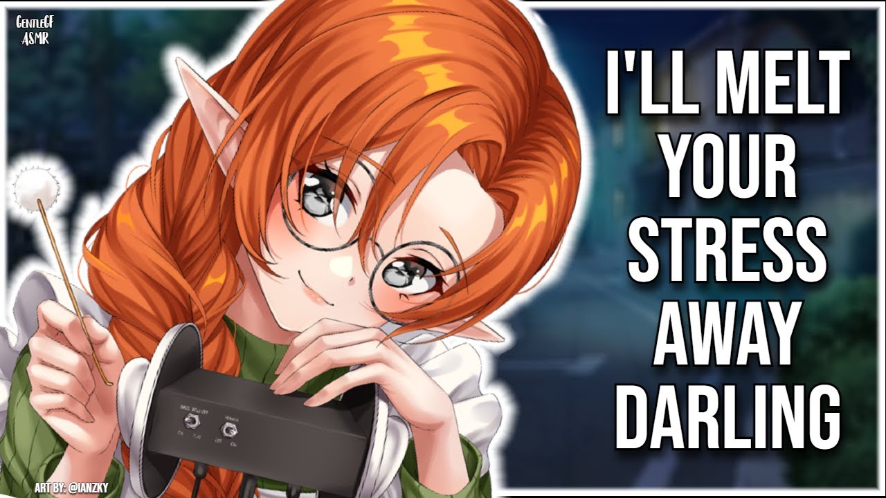 3DIO | Elf Girlfriend Makes A Virtual Ear Cleaning Ritual for You 💚 | Stress Relieving ASMR
