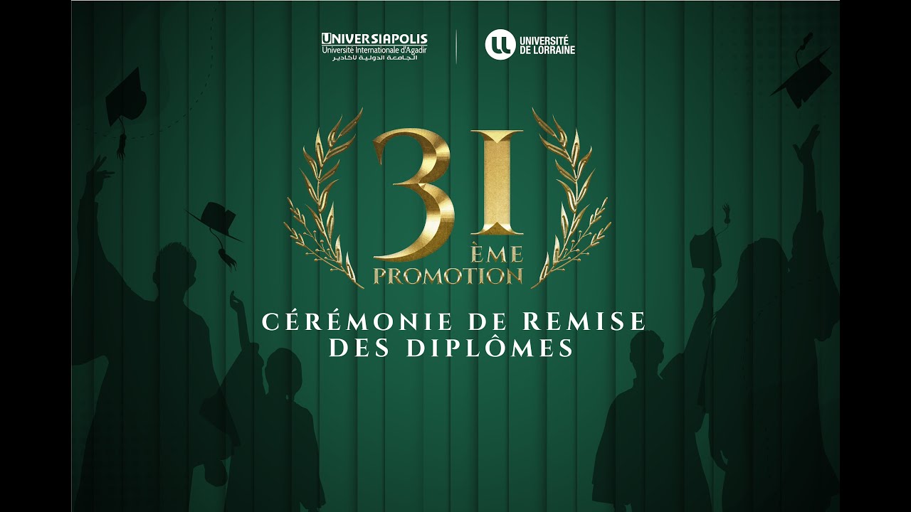 Cérémonie de Remise des Diplômes de la 31ème Promotion