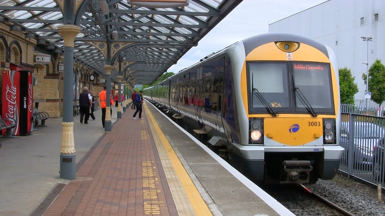 Dundalk to Dublin Connolly onboard a CAF 3000 DMU (3-6-2015)