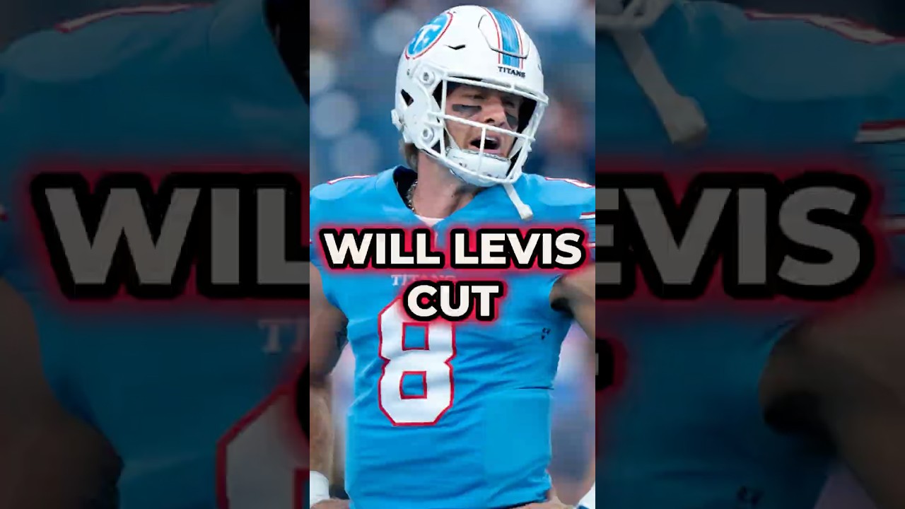 🚨BREAKING: Titans RELEASE QB Will Levis Ahead Of NFL Roster Cut Down Day #titans #nfl #shorts