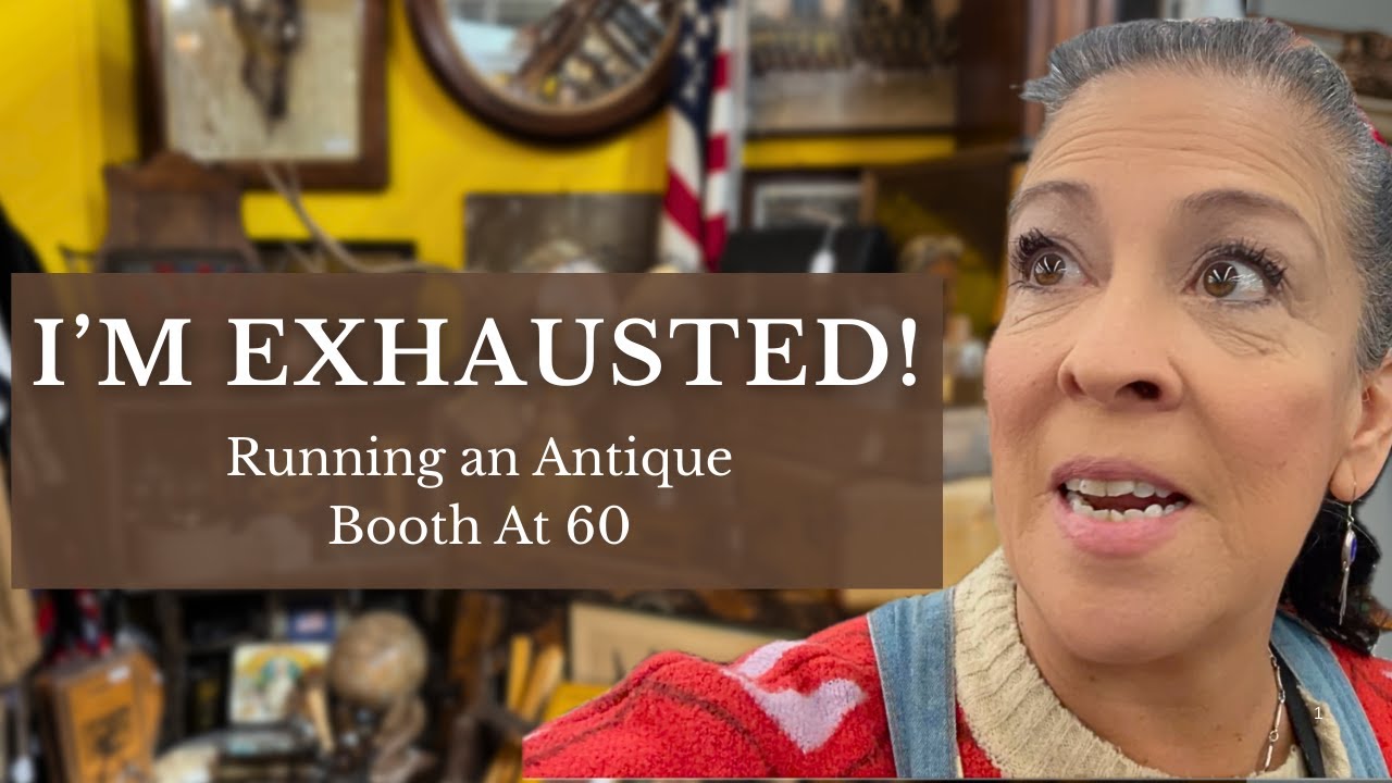 My Booth Sold Fast… So I Had to Rebuild It 3 Times (Estate Sale Finds)