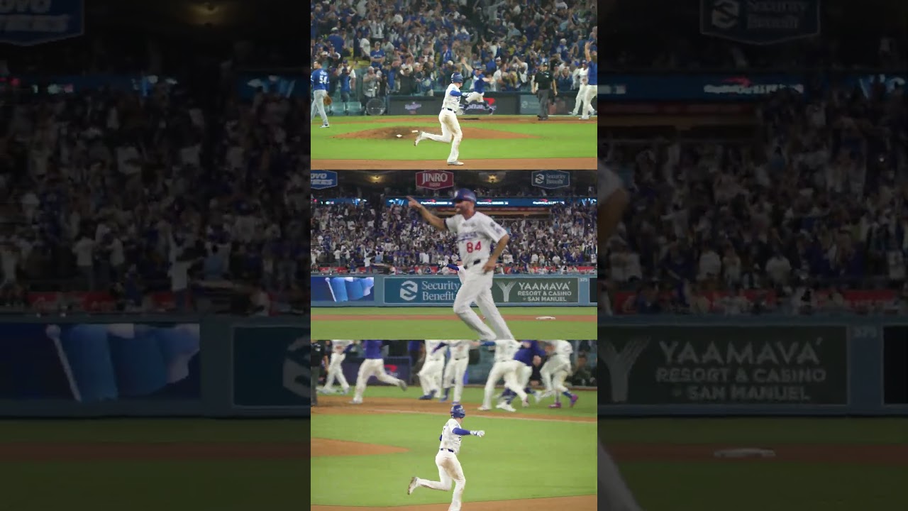 Give us ALL the angles of Freddie Freeman's walk-off home run! 🤩