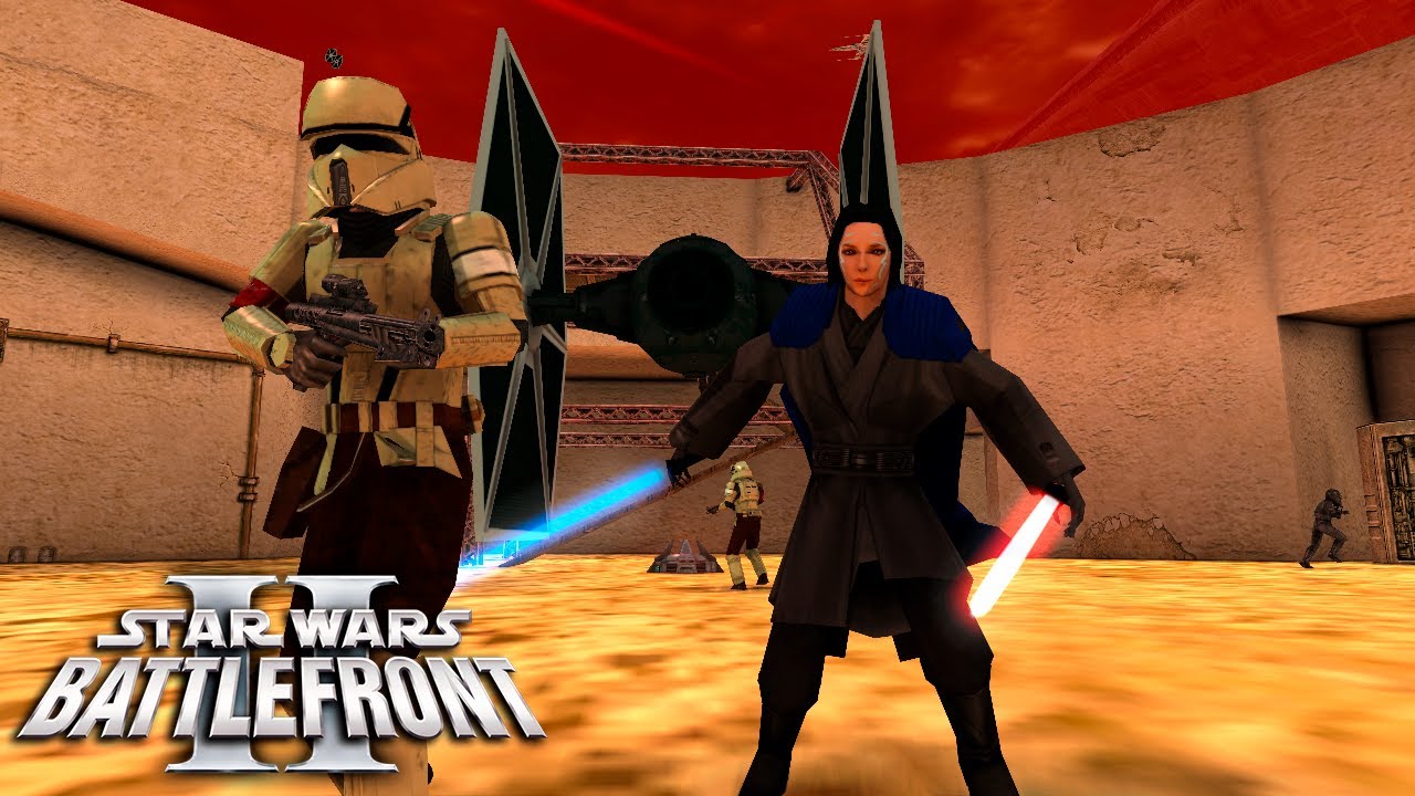 Star Wars Battlefront II - Mos Eisley Orbital Assault - Empire Side - FULL RELEASE