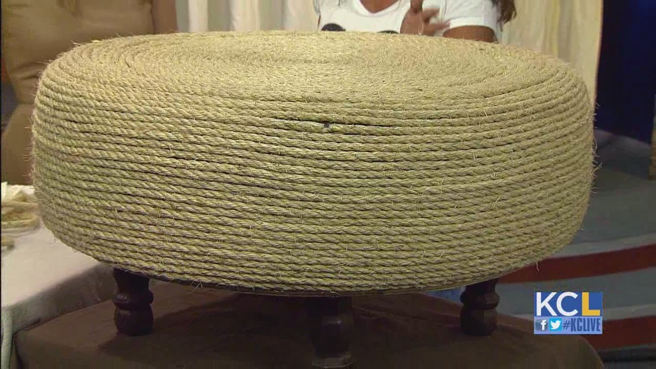 KCL - Turn an old tire into a stylish ottoman