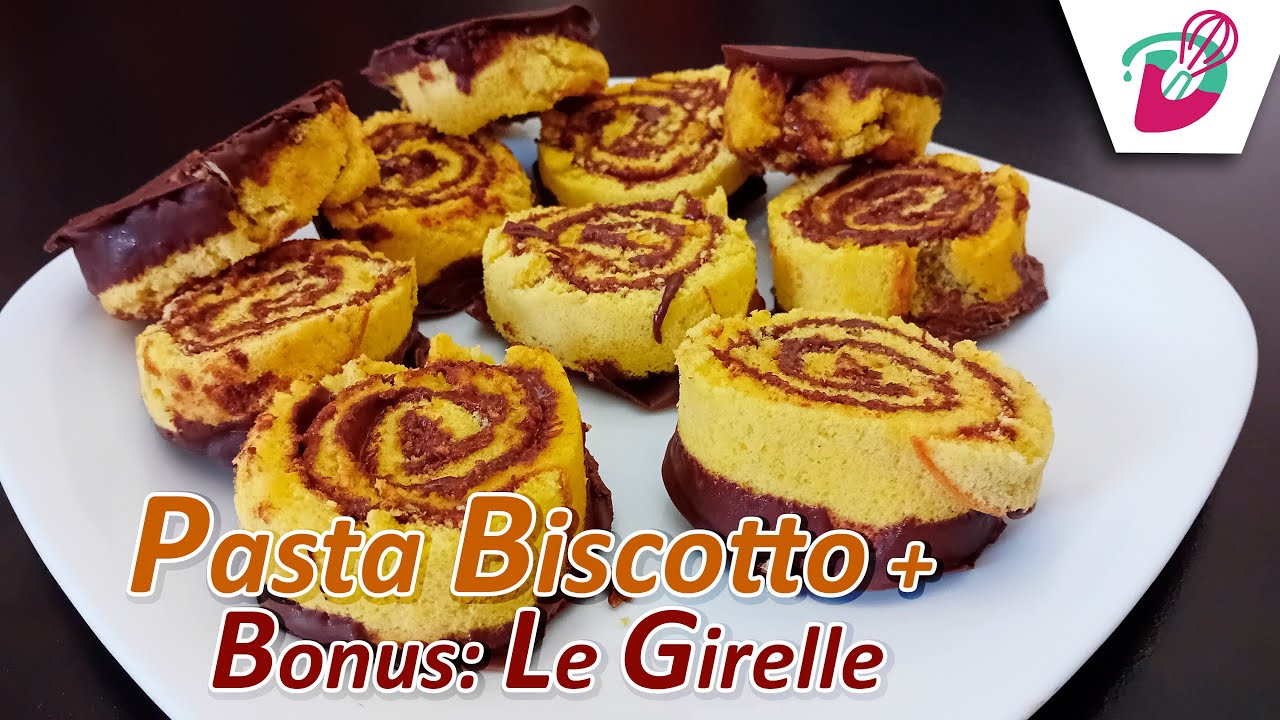 PASTA BISCOTTO TUTORIAL | Ricetta Bonus: le Girelle!