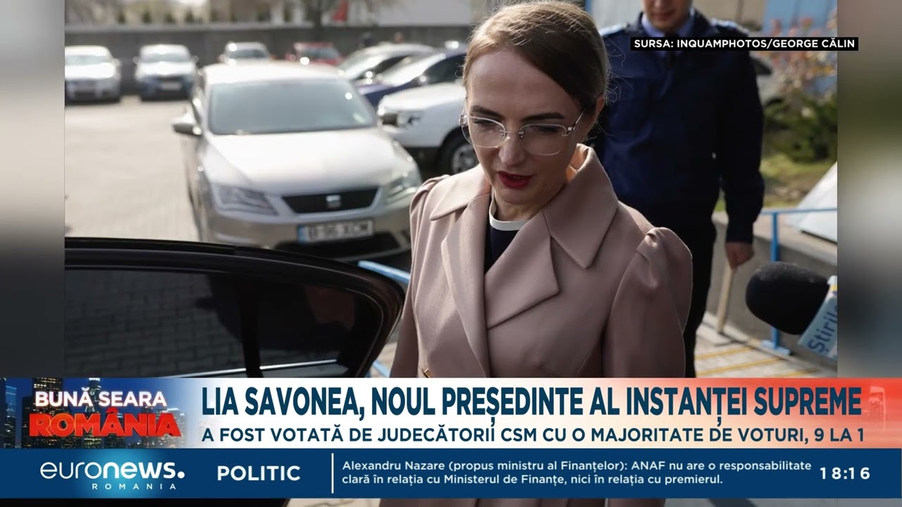 Cine este Lia Savonea, noul președinte al &Icirc;naltei Curți de Casație și Justiție