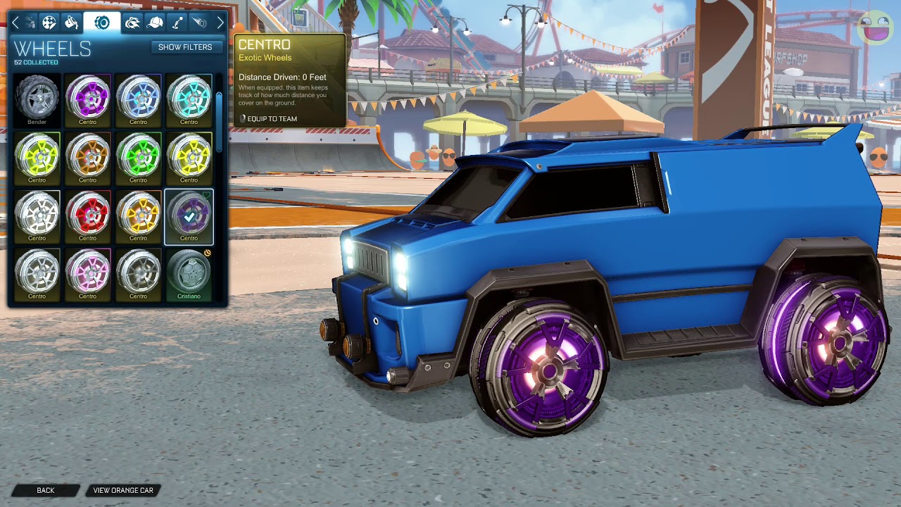 Rocket League Every Painted Item in the IMPACT crate