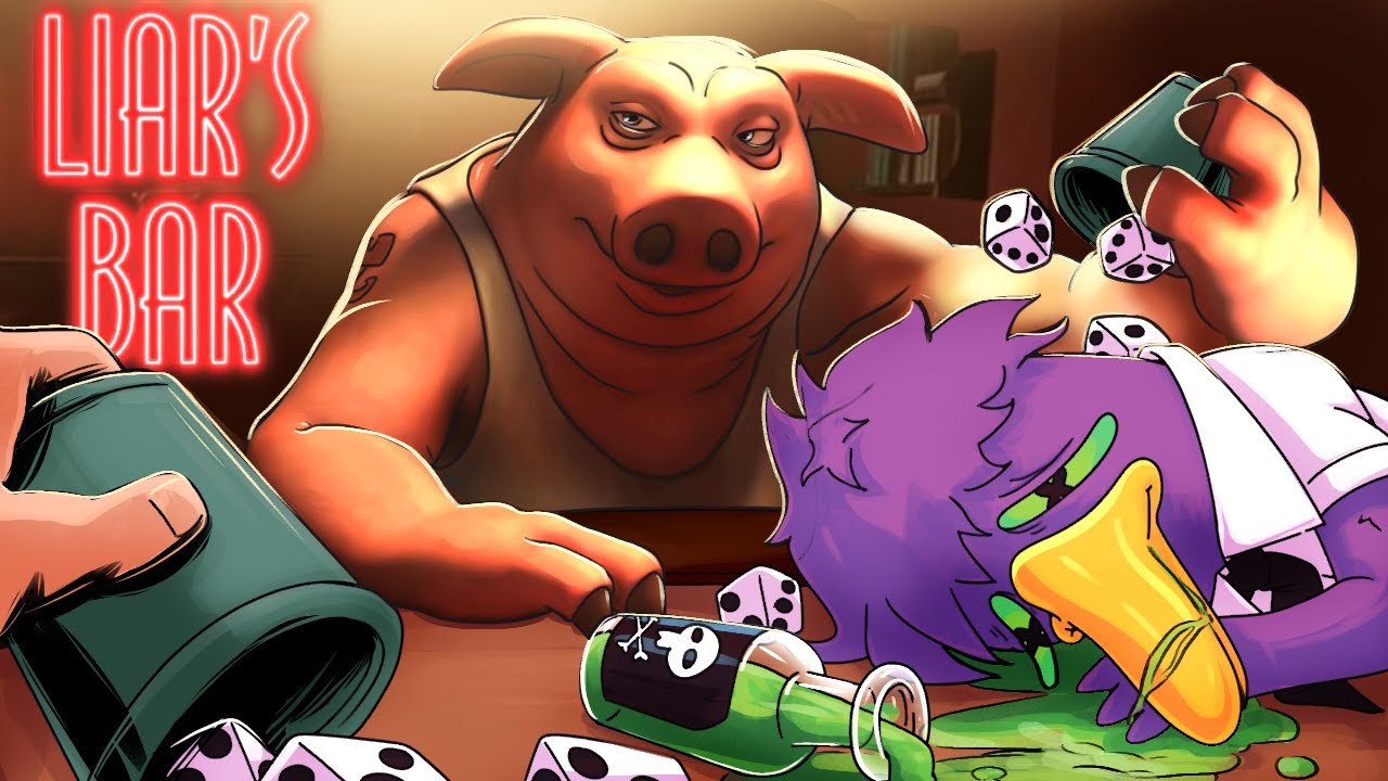 WELCOME TO LIAR'S DICE, COWARD! (Liar's Bar w/ Friends)