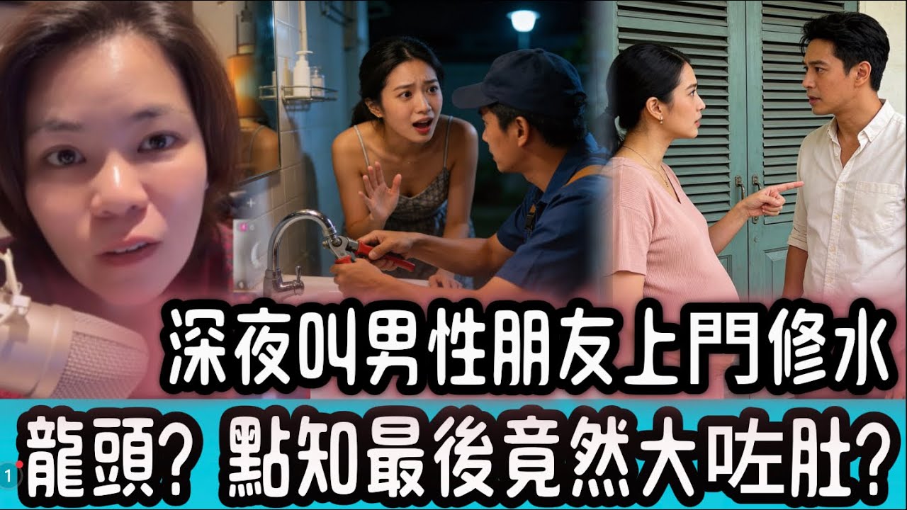 深夜叫男性朋友上門修水龍頭？點知最後竟然大咗肚？ #情感 #廣東話 #情感故事 #分享 #婚姻 #諸事姐 
