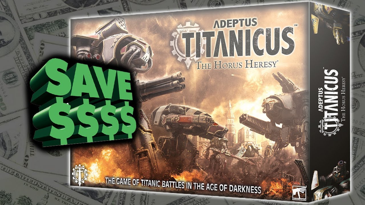 Save With Adeptus Titanicus Starter Set Unboxing & Build!