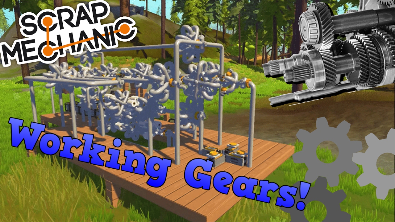 Gears, Cars and Automatic Transmissions! - Scrap Mechanic