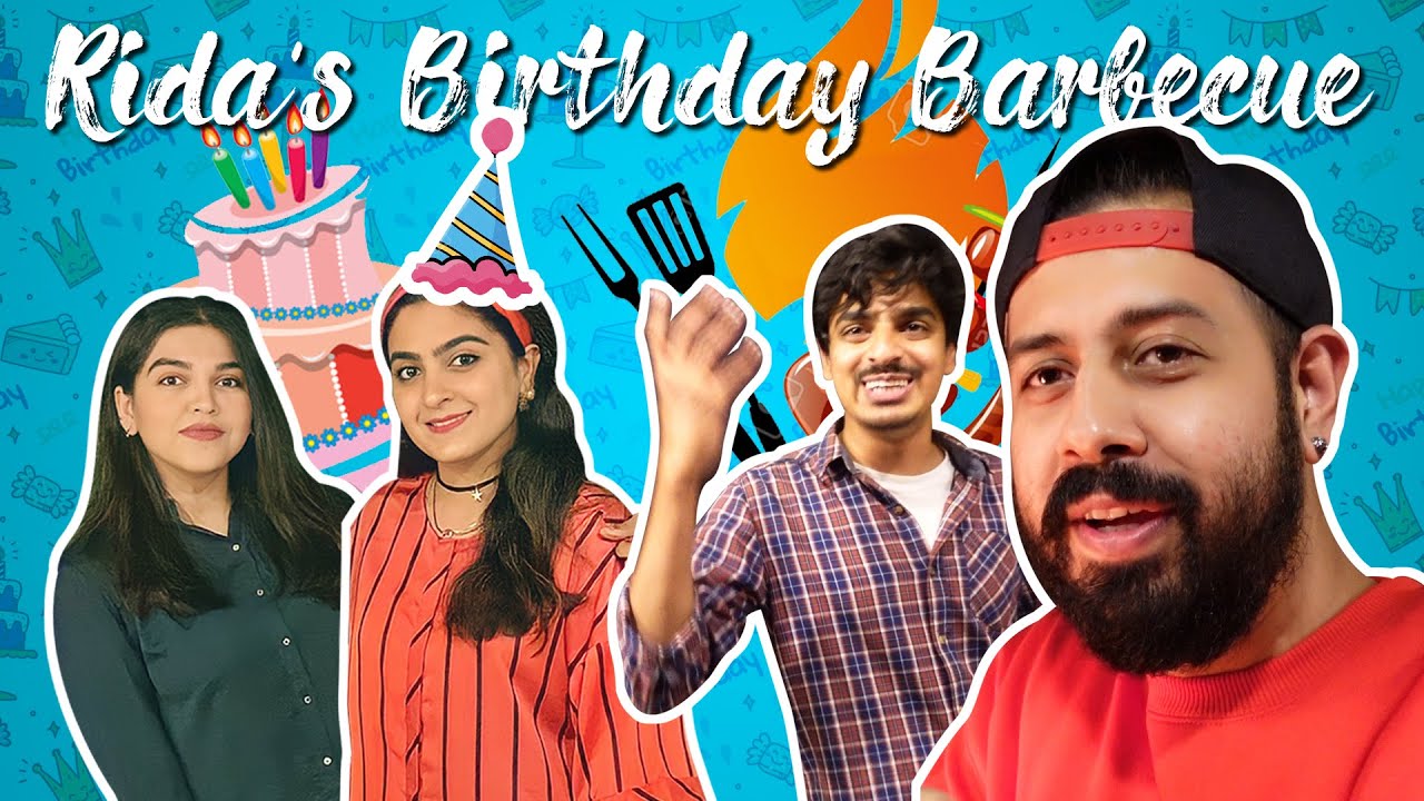 Rida's Birthday Barbecue | Vlog | With Jazzy