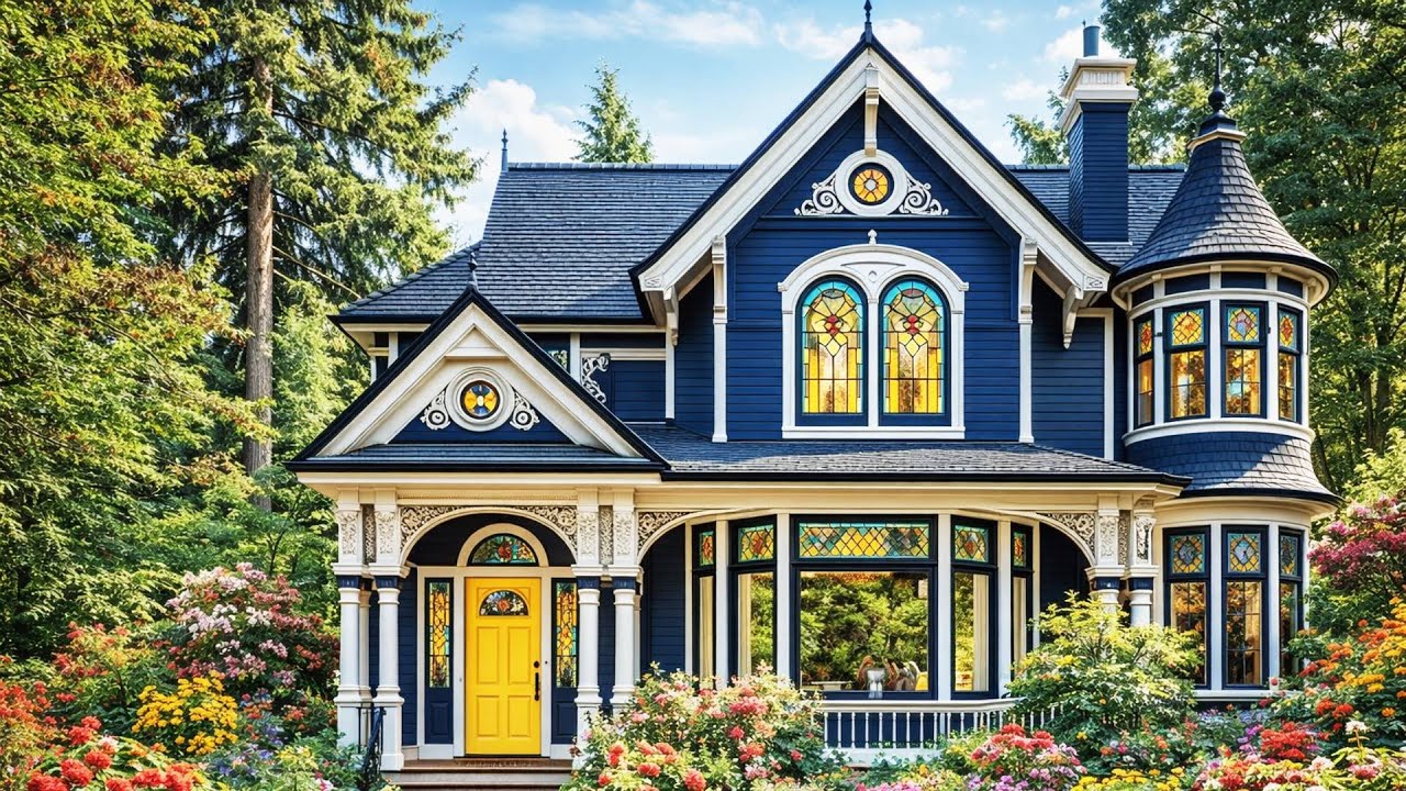 Charming Victorian House With Garden Dreams 🌸🏡