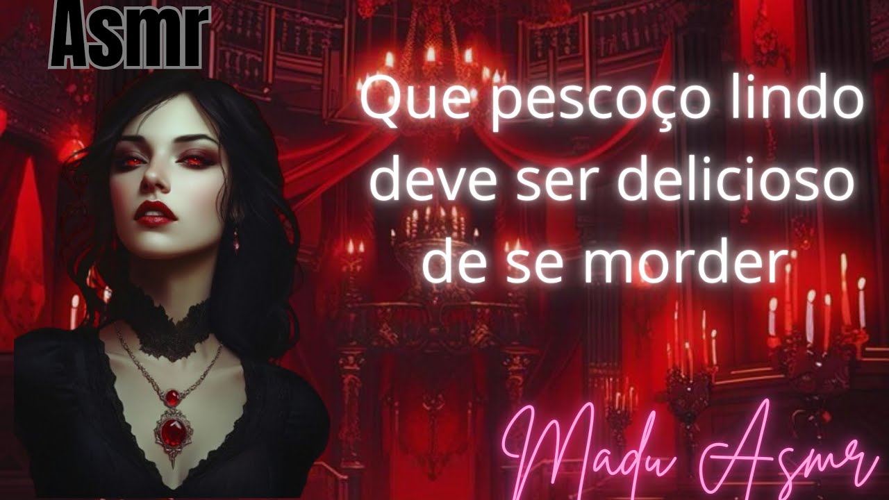 (Asmr) Especial de Halloween Vampira da Escuridão mordendo Seu pescoço 🧛‍♀️🧛‍♀️