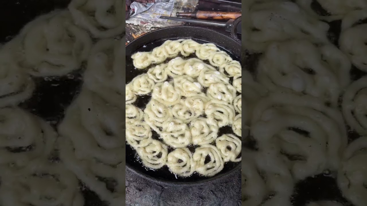 Jalebi making in bihar