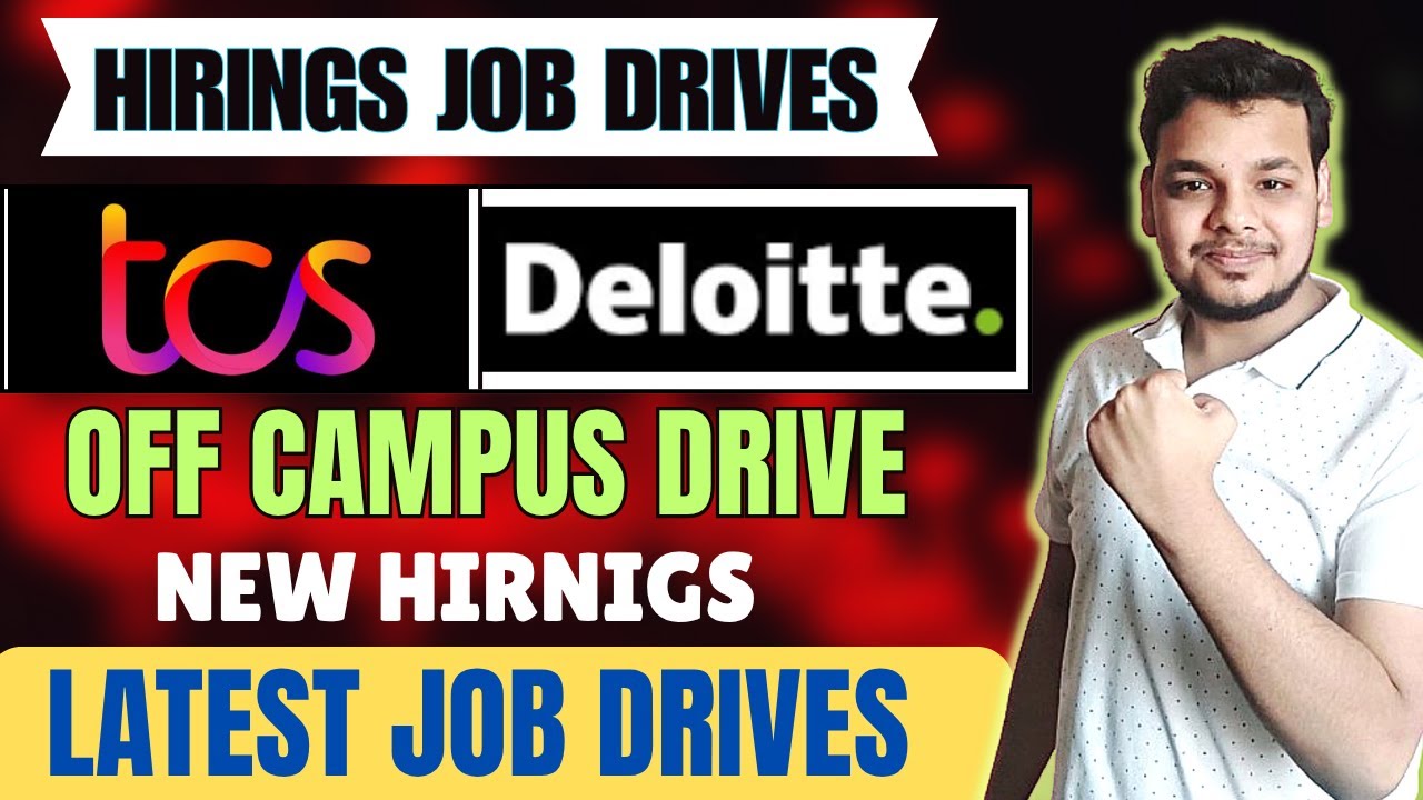 TCS , UBS , HP , Deloitte | Off Campus Drive | 2025 & 2024 Batch | Latest Hiring | New Jobs