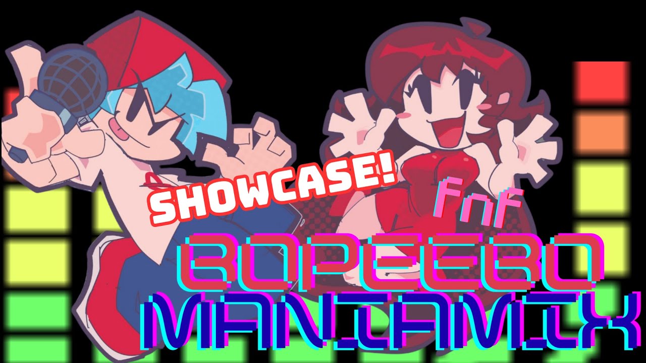 Friday Night Funkin' BOPEEBO MANIAMIX CHARTED | MOD SHOWCASE (FNF Mod) (BF/GF/V-Slice Mod)