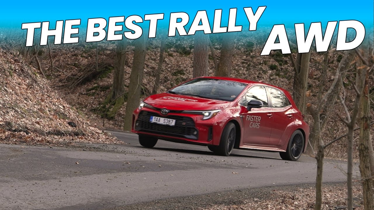 GR COROLLA - Driven HARD - (Drift, Jump, Rally) //CZ