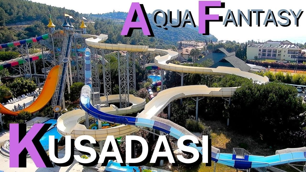Aqua Fantasy Aquapark | All slides in 5 minutes | TUI Blue Ephesus | Kusadasi | Turkey