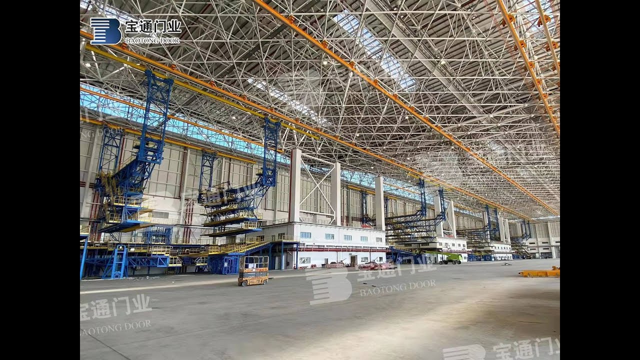 Wide-Body Aircraft Tail Dock Introduction from China Baotong