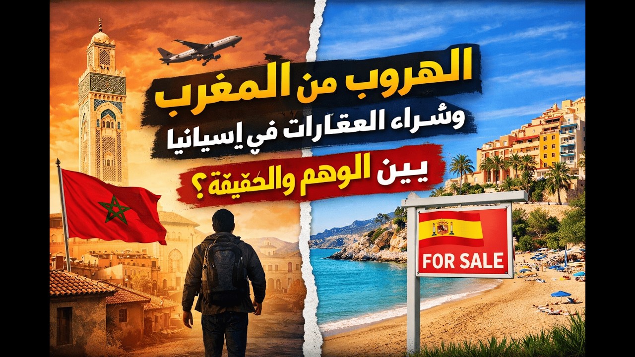 الهروب من المغرب وشراء العقارات في إسبانيا: بين الوهم والحقيقة